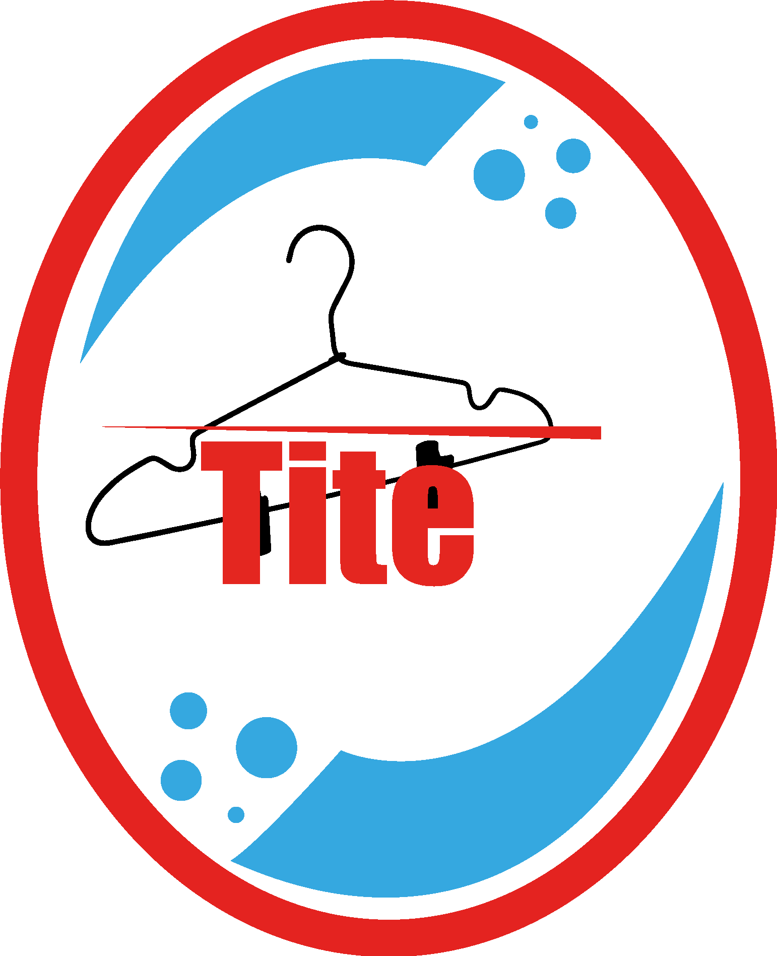 Tite Laundry Logo Vector Logo